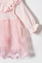 Baby Girl Mevlut Dress with Bandana and Lace, Newborn Hospital Take-Home Outfit, Bridal Evening Dress, Religious Ceremony Dress 72 - 4