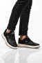 Black and White Lace-Up Men's Casual Shoes 508 m