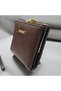Quality Faux Leather Women's Wallet with Gold Accessories - 2