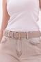 Square Buckle Suede Belt Trouser Belt Jeans Belt Shirt Belt Coat Belt Dress Belt
