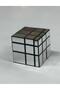 3X3X3 Mirror Magic Intelligence Cube Geometric Asymmetric Silver Grey