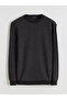Crew Neck Patterned Men's Knitwear Sweater - 5