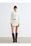 Peak New Season Crew Neck Women's Tweed Jacket - 2