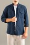 Slim Fit Men's Denim Shirt - 5