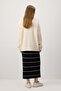 Elastic waist knit skirt - 5