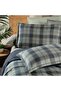 Kinross Flannel Prime Collection Single Duvet Cover Set Khaki - 4