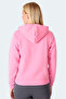 Misty I Women's Hooded Pink Sweatshirt - 4