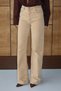 7869 Wide Leg Women's Rose Printed Jean Trousers