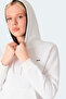 Misty I Women's Hooded Ecru Sweatshirt - 2