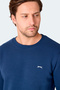 Megar I Men's Navy Blue Sweatshirt - 2