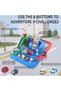Car Adventure Toy - City Rescue Preschool Vehicle Playset with 5 Mini Cars