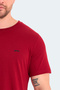 Rosalva Men's Burgundy T-Shirt - 5