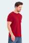 Rosalva Men's Burgundy T-Shirt - 6