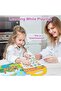 4-Pack Reusable Sticker Books for Kids - Animal, Space, Vehicles & Dinosaur - 6