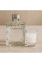 Bottle for Drinks, Diamond Relief Pattern, Metal Cap, 200ml - 2