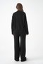 Women's Mock Neck Half Zipper Knit Detail Sweater Pants Double Knitwear Set - 6