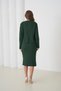 Women's Crew Neck Textured Sweater Dress Two-Piece Knitwear Set - 8