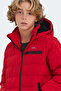 Captain Unisex Children's Hooded Inflatable Red Jacket & Coat - 5
