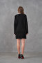 Women's Crew Neck Button Closure Jacket Skirt Two-Piece Knitwear Set - 8