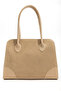 Suede Shoulder Bag Cream - Beige – Zippered, Lined, Stylish Daily Model + Scarf Gift - 3