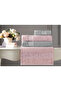 Blossom Best Set طقم حمام وردي - رمادي - 3