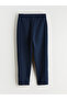 Navy Blue Tie-Waist Boys' Sweatpants - 2