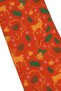 Christmas Themed 2-Piece Cotton Towel Socks Soft Christmas Patterned Red Orange Socks Set in Special Gift Pouch - 5