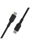 BoostCharge USB-C to USB-C Fast Charger Cable, 2m Black - Fast Charging for iPhone 15, S24 - Black - 3