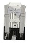 Baby Boy & Child Gray Trouser Suspenders and Bow Tie Set - 2