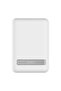 5000mAh Magnetic Wireless Power Bank, MagSafe Charger for iPhone 15-12 - White - 7