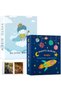 Photo Album, 2 PCS Mini Photo Albums - Holds 100 Photos Each, Top-Loader, Blue