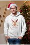 New Year Printed Men's Sweatshirt, Christmas Themed