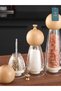 Luxury |   Bamboox |   Acrylic Salt and Pepper Grinder Spice Grinder Transparent with Luxury Gold Detail - 6