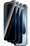 3-Pack Privacy Screen Protector for iPhone 17 Pro Max, 9H Tempered Glass