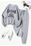 Women's bottom top tracksuit set
