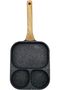 3 Section Non-Stick Frying Pan - Breakfast Skillet - 5