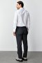 Men's Black Cotton Regular Fit Trousers – Comfortable Fit for Everyday Wear - 6