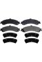 Rear Brake Pads suitable for Chevrolet, Cadillac & GMC vehicles, Part No: 19210705 - 2