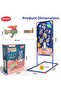 Space Explorer Pack of 2 Pneumatic Guns with Scoring Net & 48 Foam Balls – Kids Toy 5+ - 3