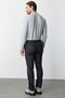 Men's Gray Cotton Dynamic Fit Pants – Casual and Stylish - 4