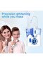 Water Flosser Refill Tablets with HF-9 Oral Irrigator Whitening Nozzle, Whitens Teeth Gently - 5
