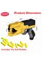 High Performance Six Fire Gun with 6-Dart Drum & 10 Soft Darts – Toy Blaster for Kids 6+ - 3