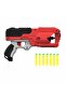 High Performance Six Fire Gun with 6-Dart Drum & 10 Soft Darts – Toy Blaster for Kids 6+