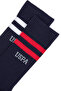 Men's Navy Blue 2-Piece Tennis Socks 50317940-Vr033 - 2