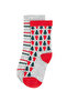 Girl's Red Christmas Themed 2-Piece Socks 50318078-Vr030