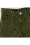 Girl's green leopard print wide leg premium jeans - trendy chic, comfortable and stylish everyday pants - 4