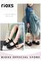 Girls Princess Shoes Mary Jane Dance Flats Low Heel Soft Sole Shoes With Bowknot
