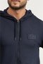 Erkek Kapüşonlu Sweatshirt Parlement Mavi - 4