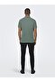 Onsfletcher Life Slim Ss Polo Noos Men's Green Polo - 22024827 - 4