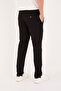 Men's Slim Fit Slim Fit Stretch Fabric Cotton Stretch Chino Canvas Trousers Black - 7